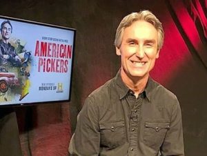Mike Wolfe American Pickers Satellite Media Tour at StagePost Studios