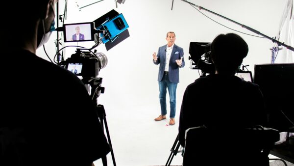 business person corporate video production